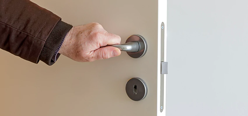 Restroom Locks Privacy Bolt Installation in Selma, California